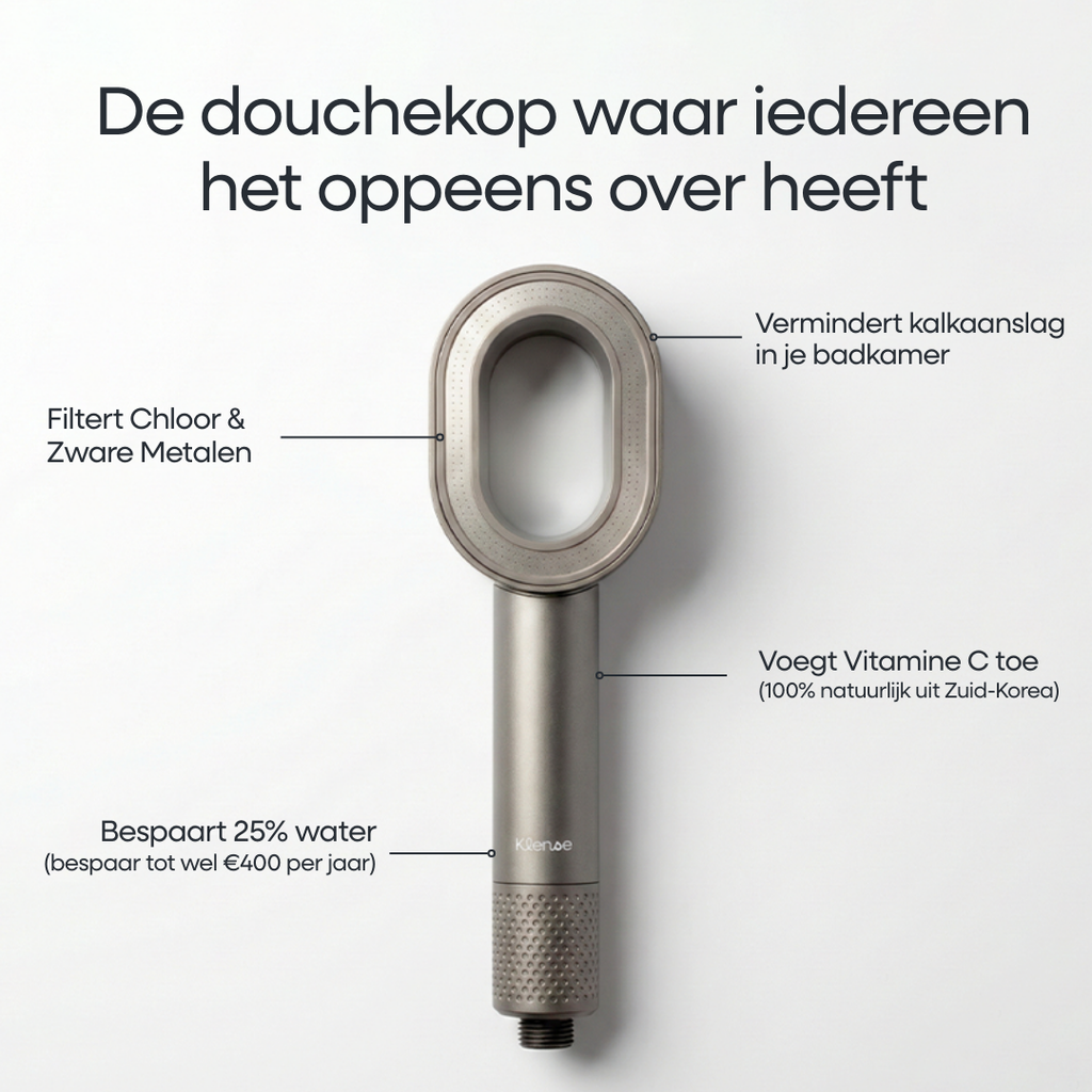 HelloShowr - Filtered Showerhead